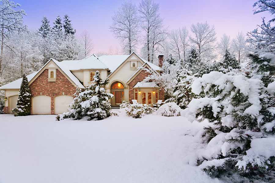 Residential HVAC services in winter